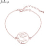 Jisensp Stainless Steel Mickey Bracelets for Women