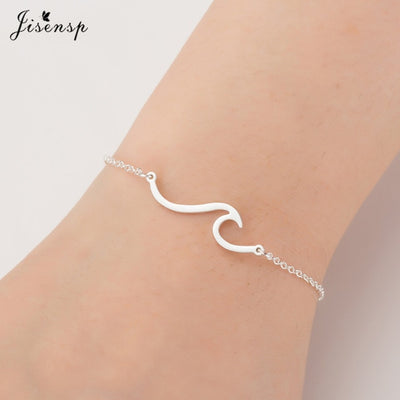 Jisensp Stainless Steel Mickey Bracelets for Women