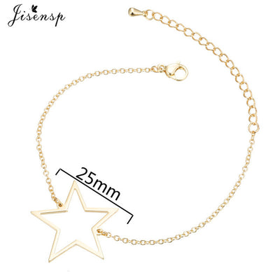 Jisensp Stainless Steel Mickey Bracelets for Women