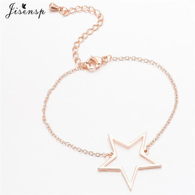 Jisensp Stainless Steel Mickey Bracelets for Women