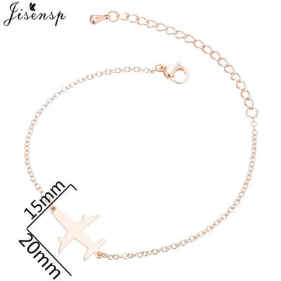 Jisensp Stainless Steel Mickey Bracelets for Women