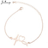 Jisensp Stainless Steel Mickey Bracelets for Women