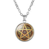 Five-pointed star Satan star necklace