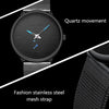 Men Casual Watches Minimalism Brand New Fashion Quartz Casual Stainless