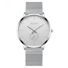 Men Casual Watches Minimalism Brand New Fashion Quartz Casual Stainless