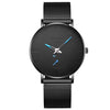 Men Casual Watches Minimalism Brand New Fashion Quartz Casual Stainless