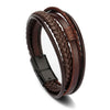 Mens leather bracelet Leather bangles for men