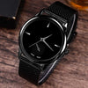 Fashion Alloy Belt Mesh Watches Unisex Women