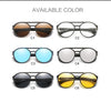 Retro Round Hollow Steampunk Sunglasses Vintage Men