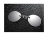 Oulylan Matrix Morpheus Round Rimless Sunglasses Men