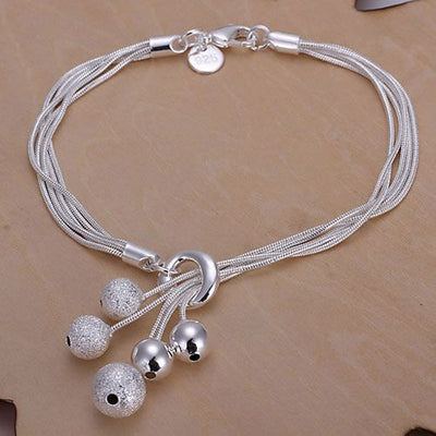 silver plated  jewelry bracelet