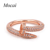 Mochai Luxury Shining Cubic Zircon Fashion Rings