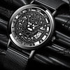 Fashion SOXY Watch Silver & Golden Luxury Hollow Steel Watches Men