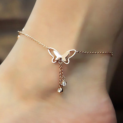 Butterfly Pendant Anklets Foot Chain Summer