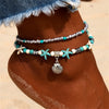 Vintage Shell Beads Anklets For Women New Multi Layer Anklet Leg