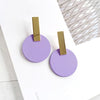 Trendy Summer Dangle Drop Geometric Earrings