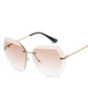 Luxury Rimless Sunglasses