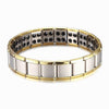 New 4 Color Blue Stainless Steel Chains Health Energy Balance Germanium Magnetic Bracelet For Men