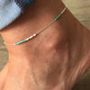 European and American New products color bead anklet