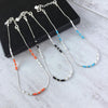 European and American New products color bead anklet