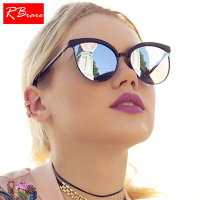 Classic Simple Cat Eye Sunglasses Women