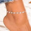 Multi Layer Star Pendant Anklet