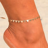 Multi Layer Star Pendant Anklet