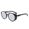 Retro Round Hollow Steampunk Sunglasses Vintage Men