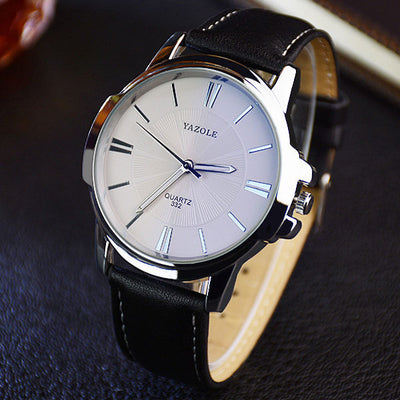 YAZOLE 2019 Fashion Quartz Watch Men Watches Top Brand Luxury Male