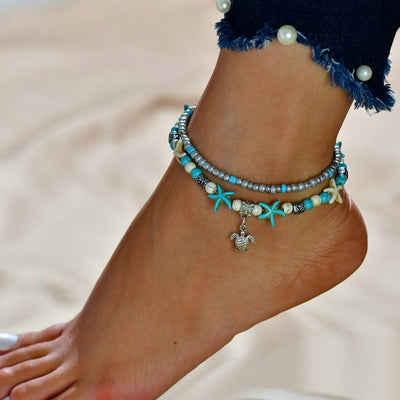 New Summer Barefoot sandals Beach Anklets