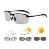 Polarized driving Chameleon Glasses Male Change Color SunGlasses Day Night Vision Driving Eyewear