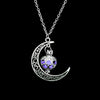 Bead Moon Necklace