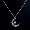 Bead Moon Necklace