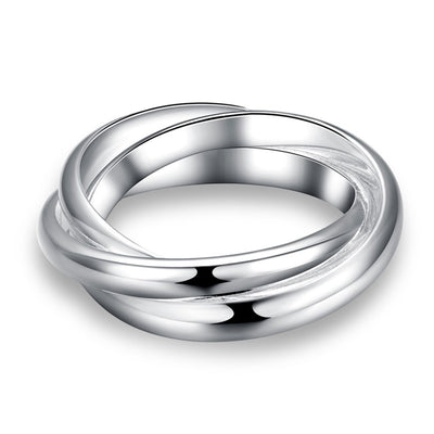 Women's silver rings