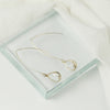 8 Seasons New Simple Yellow/White/Blue Crystal Water Drop Earrings for Women