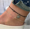 Bohemia Sea Turtle Starfish Charms Beach Anklet Shell For Women