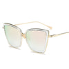 RBRARE Alloy Cat Eye Sunglasses Women