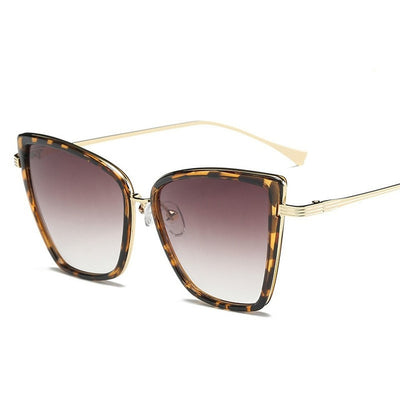 RBRARE Alloy Cat Eye Sunglasses Women