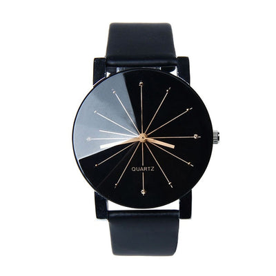 Hot 2019 New Fashion Watches Women Men Lovers Watch Leather Quartz Wristwatch Female Male Clocks Relogios Feminino Drop Shipping