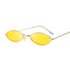 Retro Small Oval Sunglasses Women