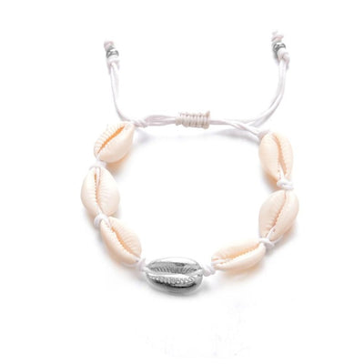 Bohemian Natural Sea Shell Conch Anklets