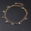 Round Beaded Bohemian Anklet For Women