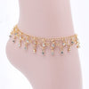 Round Beaded Bohemian Anklet For Women