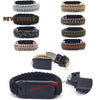 New Arrival Paracord Survival Bracelet Hiking Camping Climbing Outdoor Handmade Jewelry for Men