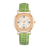 New ladies watch Rhinestone Leather Bracelet Wristwatch Women